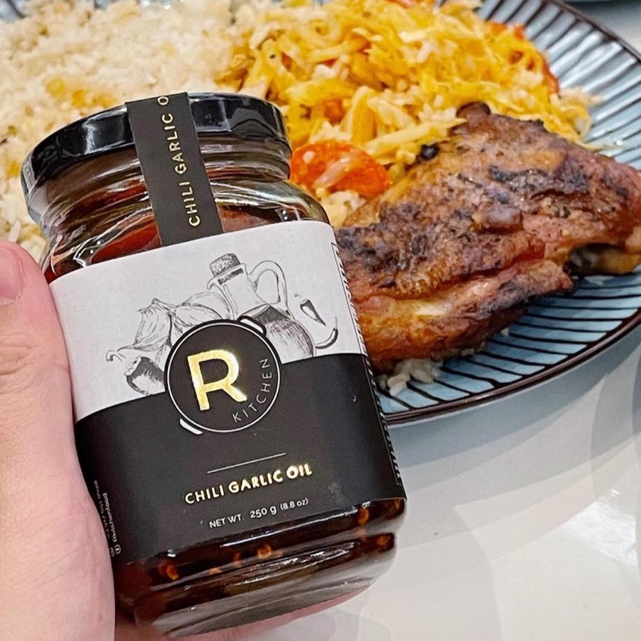 R Kitchen Chili Garlic Oil 250g