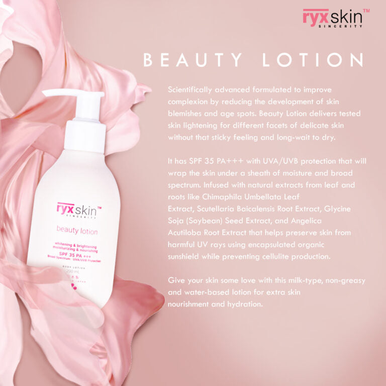 RYX Skin Sincerity Beauty Lotion 200 ml