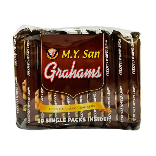 M.Y. San Grahams Honey Crackers 25g x 10