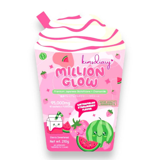Million Glow Watermelon Strawberry Flavor 21g x 10s