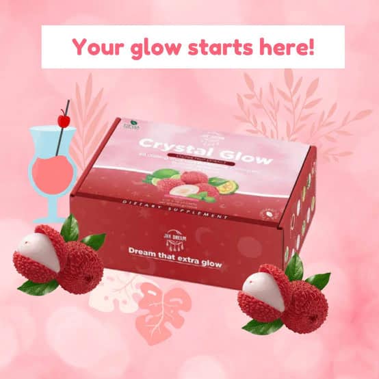 Crystal Glow Lychee Collagen Drink