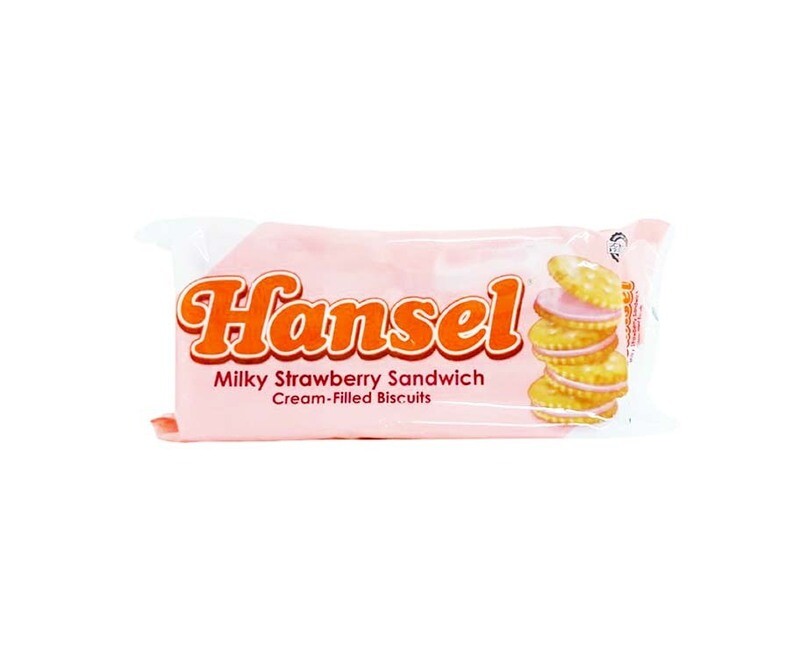 Hansel Milky Strawberry Sandwich 31gX10's