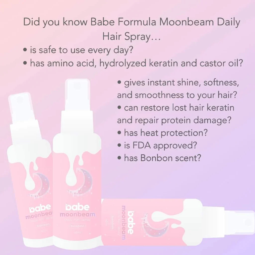 Babe Formula Moonbeam BONBON Daily Hair Spray 60mL