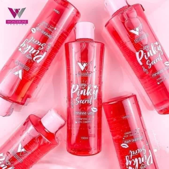 Wonderline Pinky Secret Feminine Wash (Hyaluronic Acid + Collagen) 150 ml