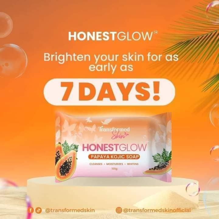 Honestglow Papaya Kojic Soap 70g