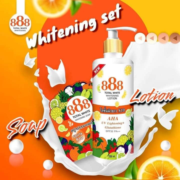 888 Whitening Lotion 250 mL