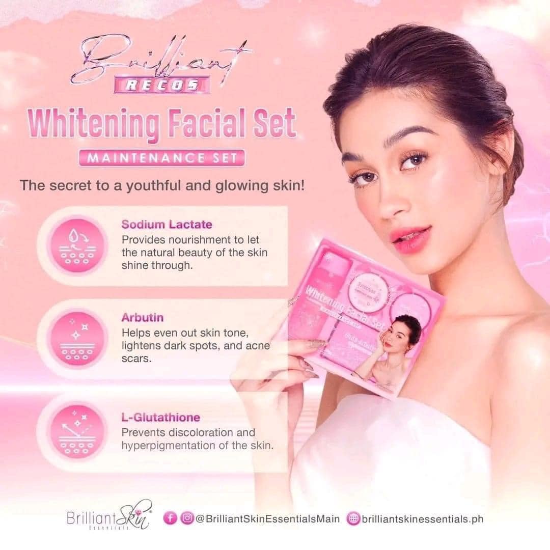 Brilliant Skin Essentials Whitening Facial Set