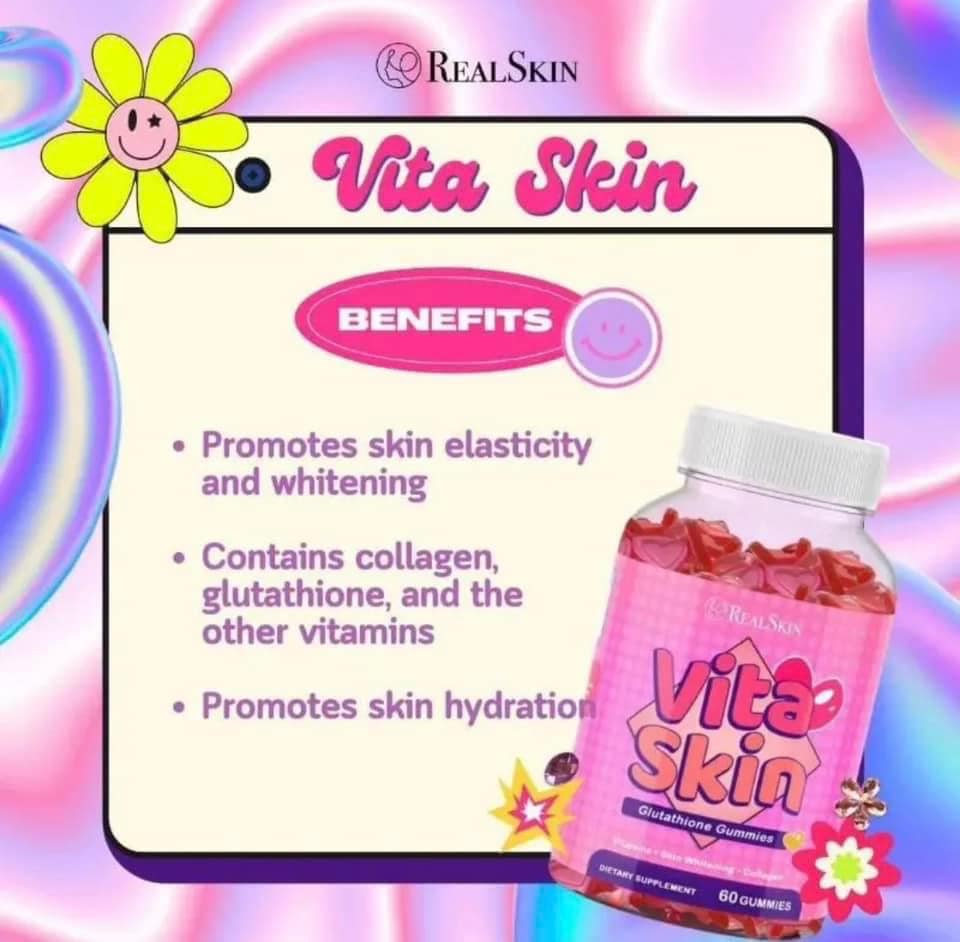 Real Skin Vita Skin Chewable Gummies