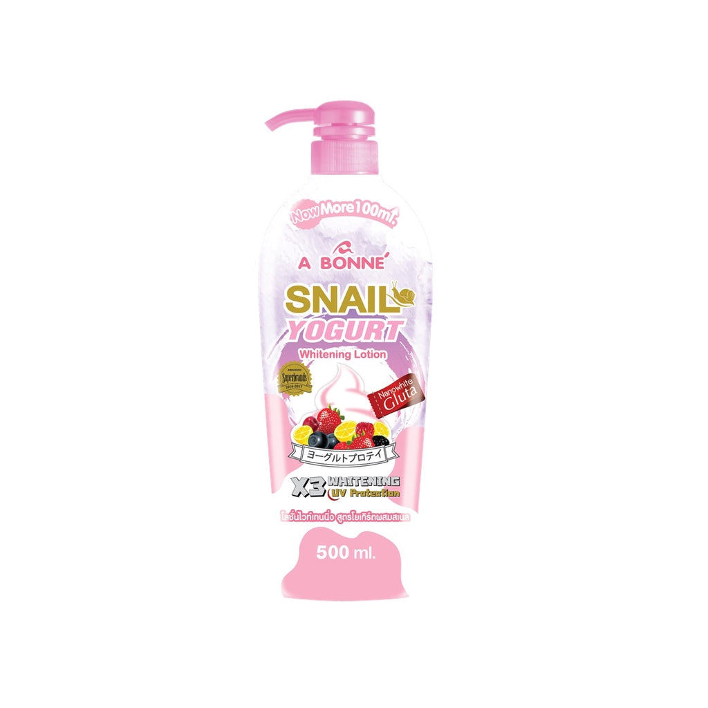 A Bonne' Snail Yogurt Whitening Lotion 500 mL