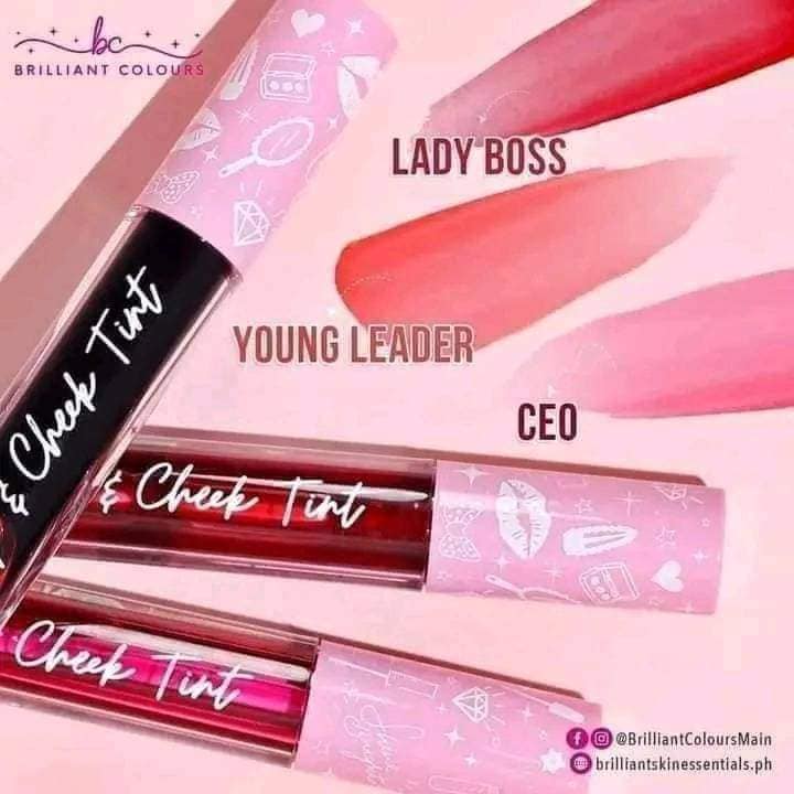 Brilliant Lip & Cheek Tint Blooming CEO Duo (2 shades)