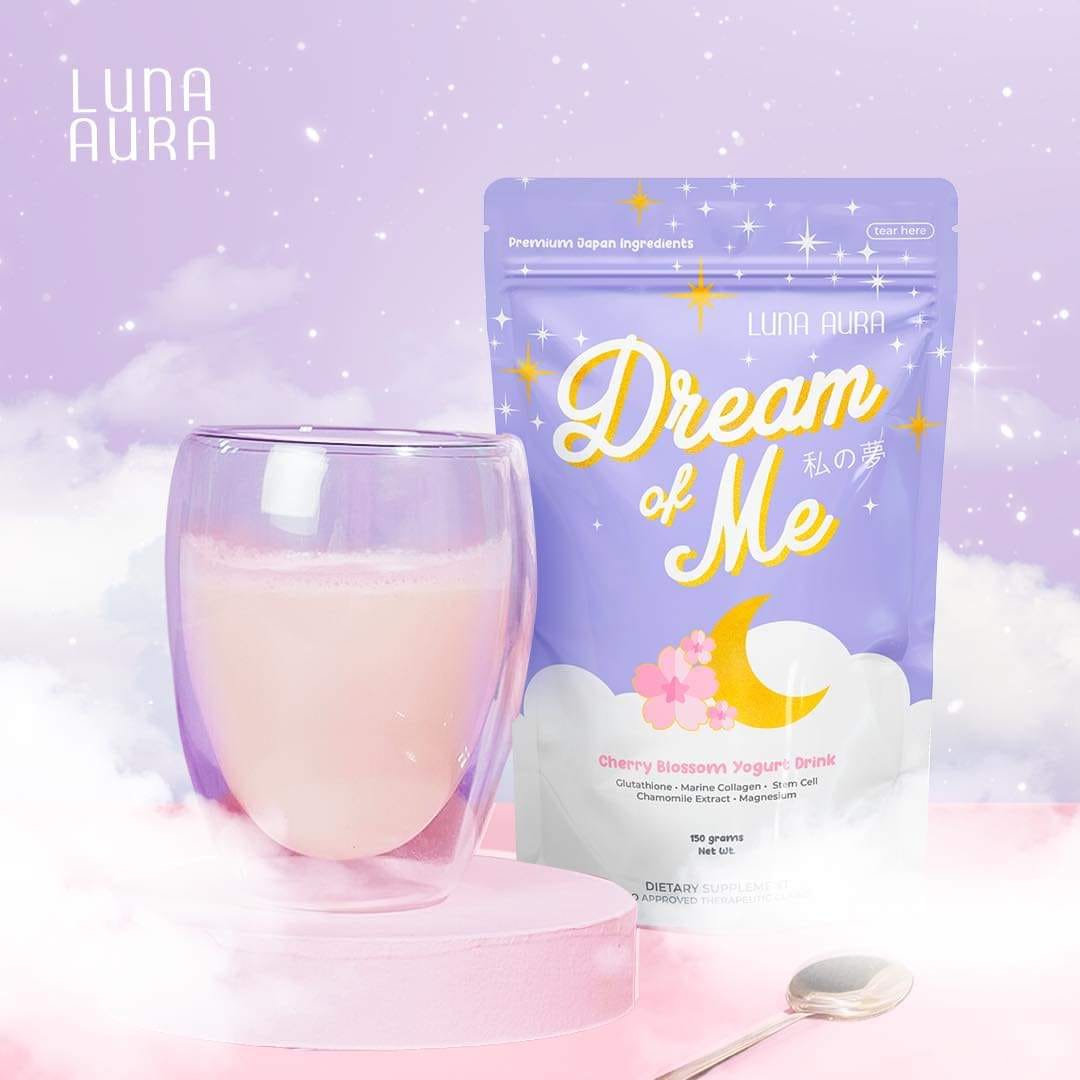 Luna Aura Dream of Me Cherry Blossom Yogurt Drink