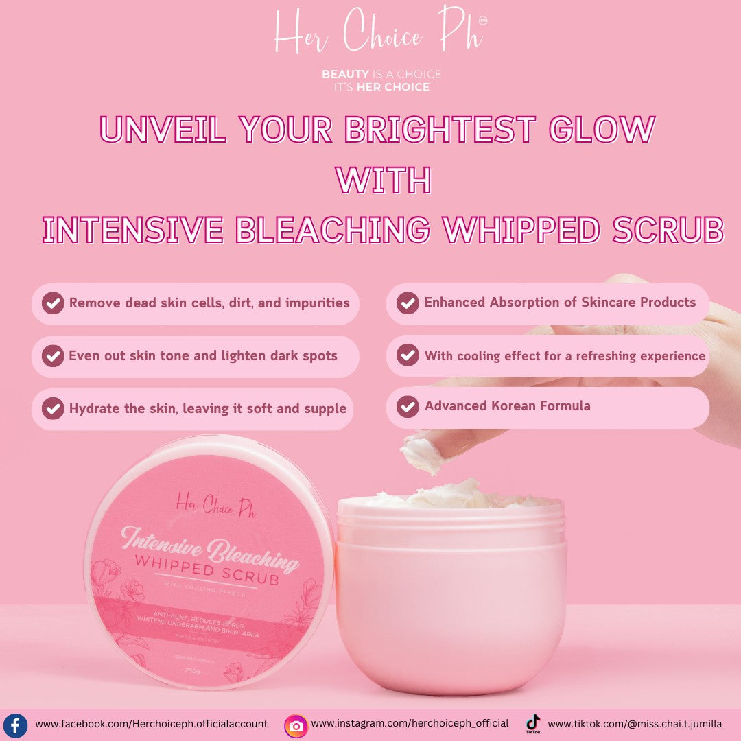 Her Choice Ph's Intensive Bleaching Whipped Scrub 250g