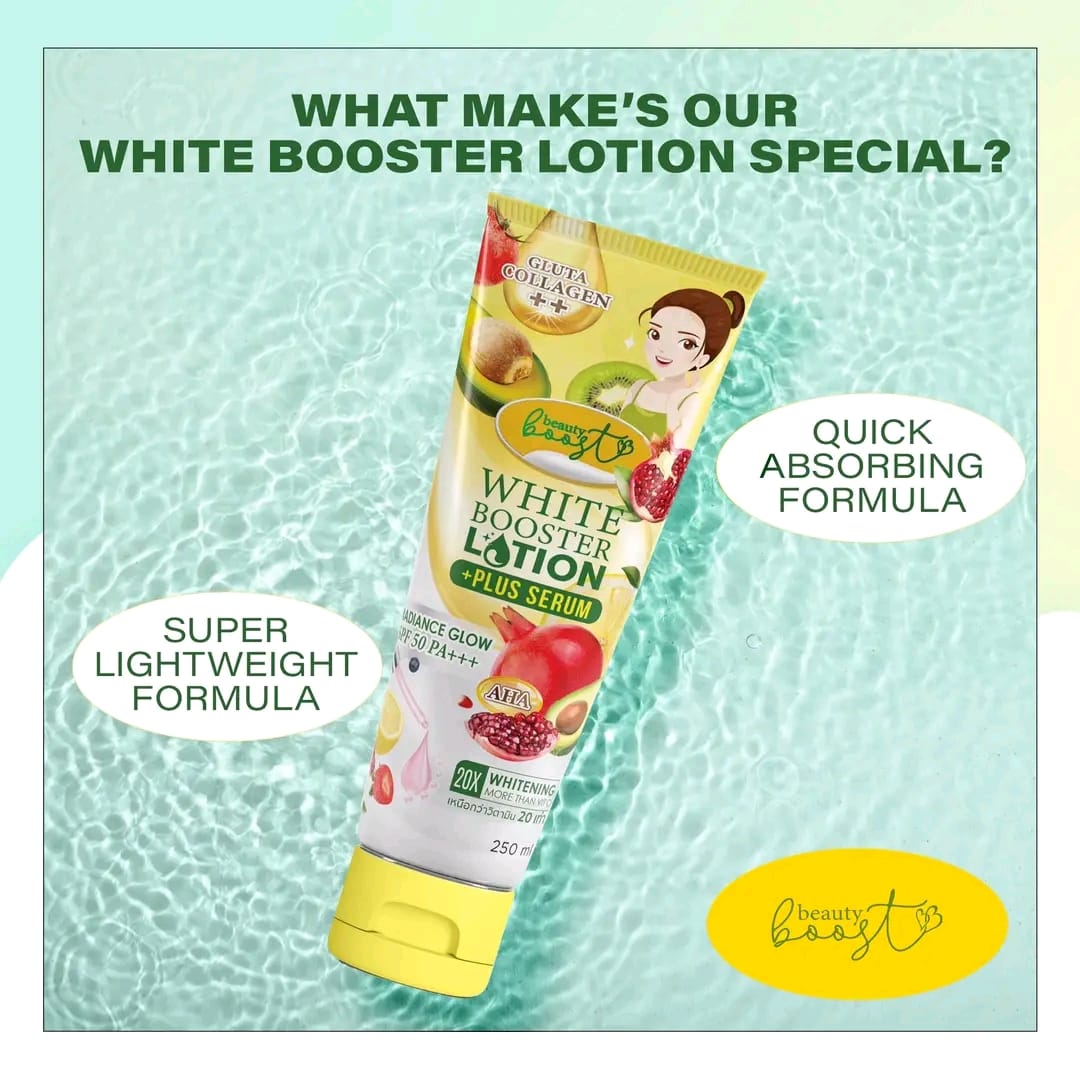 Beauty Boost White Booster Lotion Plus Serum Radiance Glow SPF 50 PA +++