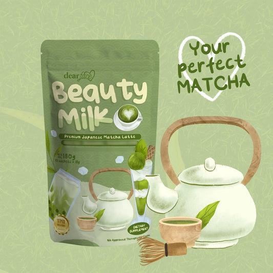 Beauty Milk Premium Japanese Matcha Latte