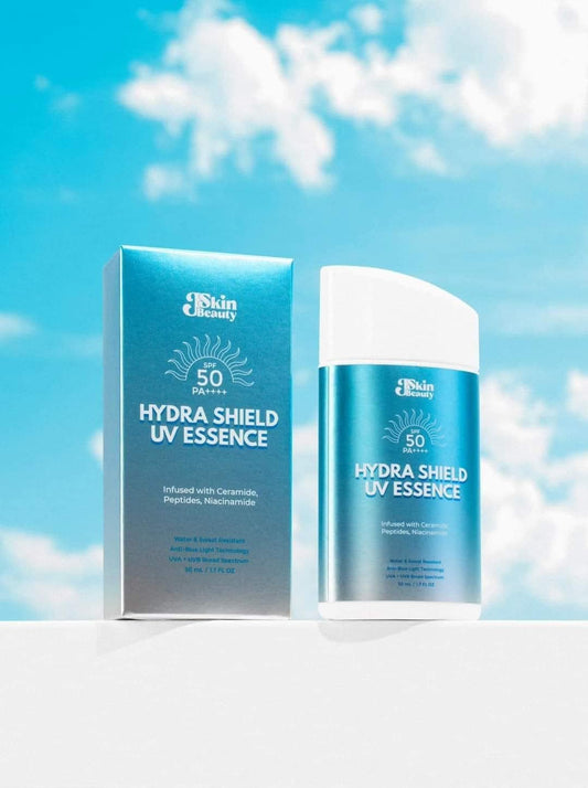 JSkin Hydra Shield UV Essence Sunscreen SPF50 PA++++ Water and Sweat Resistant 50mL