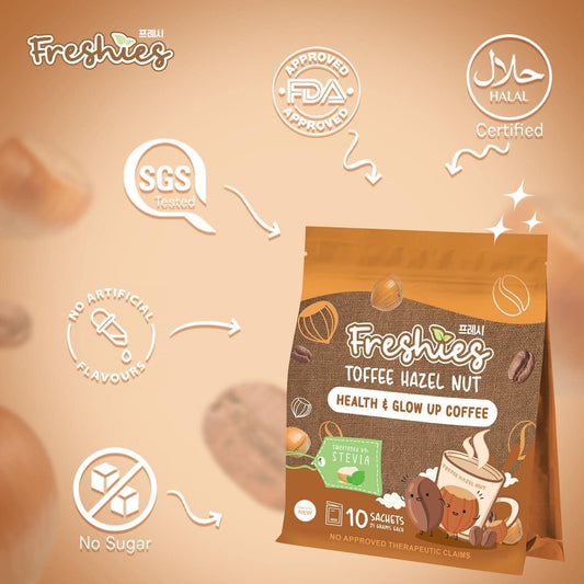 Freshies Toffee Hazelnut 10sachets