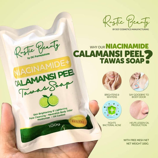 Niacinamide Calamansi Peel Tawas Soap 100g