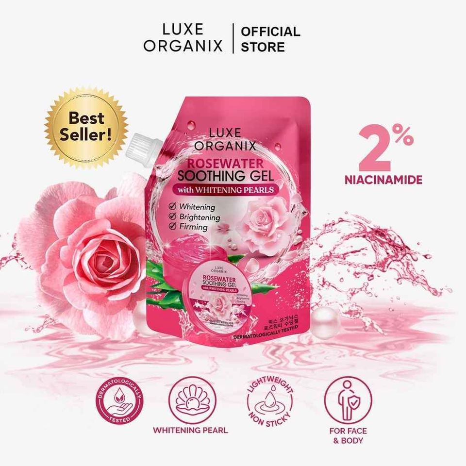 Luxe Organix Rosewater Soothing Gel 100mL