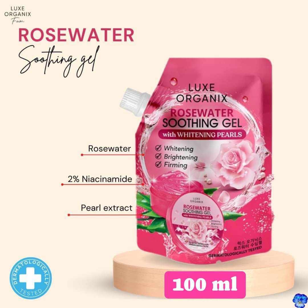 Luxe Organix Rosewater Soothing Gel 100mL