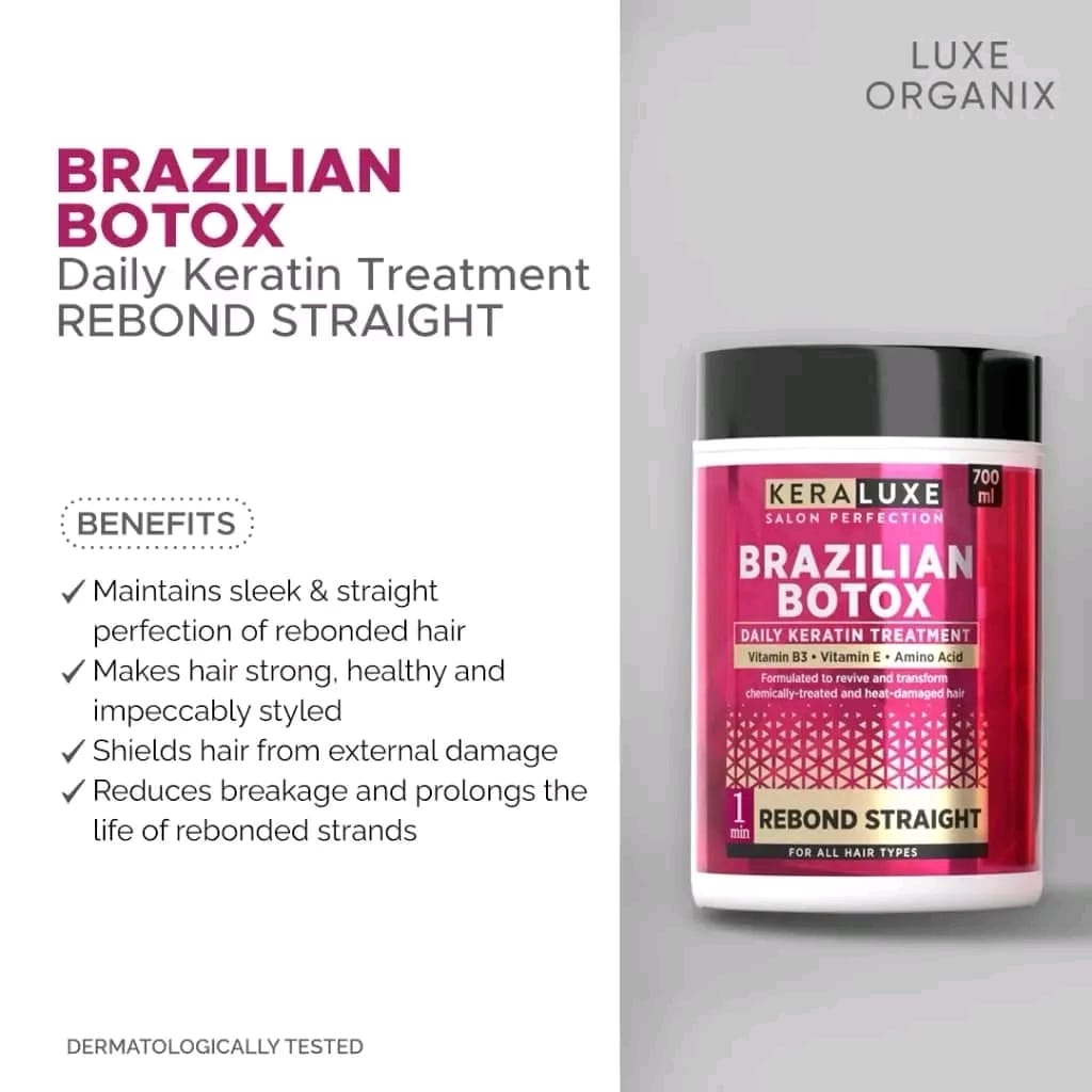 Kera Luxe Brazilian Botox Daily Keratin Treatment 700mL