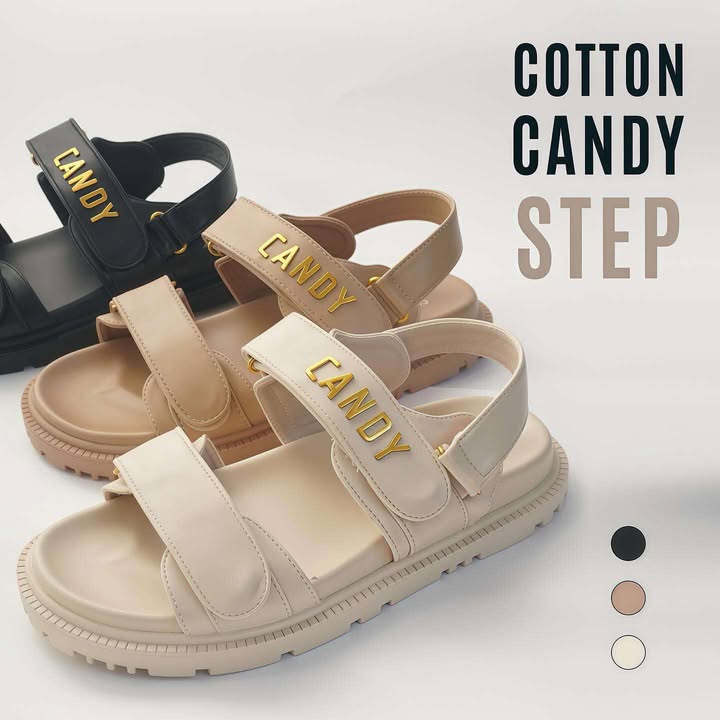 Cotton Candy Sandals