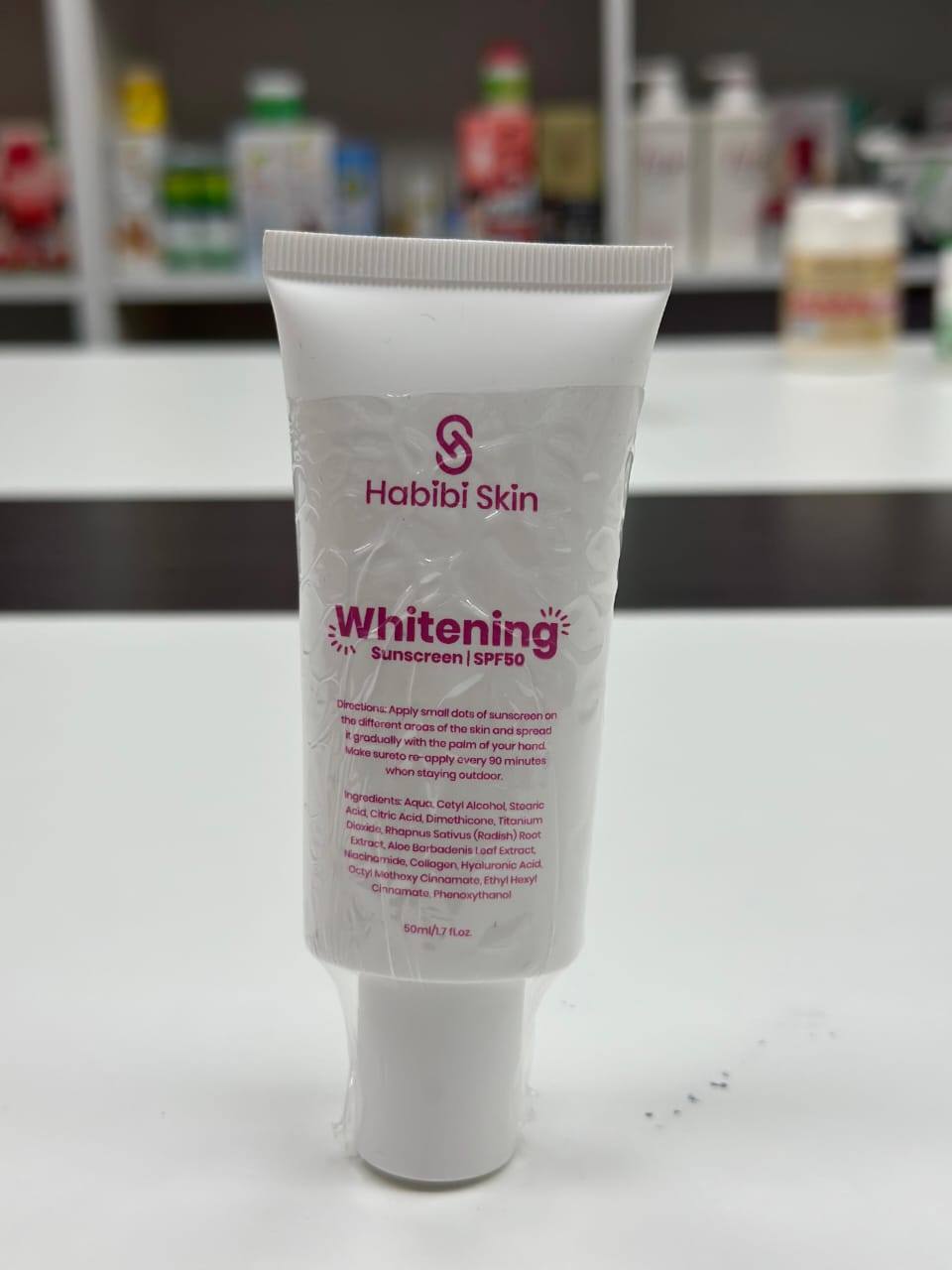 Habibi Skin Whitening Sunscreen SPF50