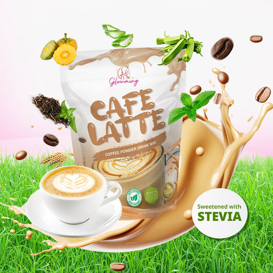 Glowming Shape Detox Cafe Latte with Glutathione and Collagen (20g x 10sachets)