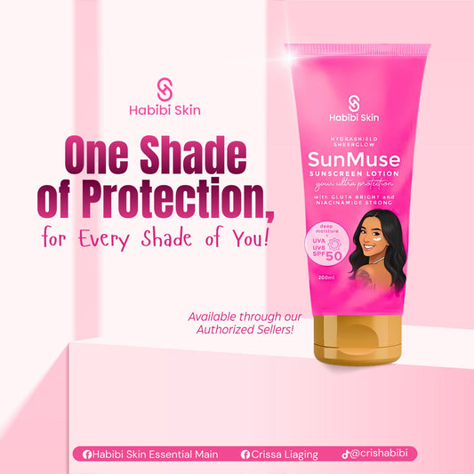 Habibi Skin SunMuse Sunscreen Lotion 200mL