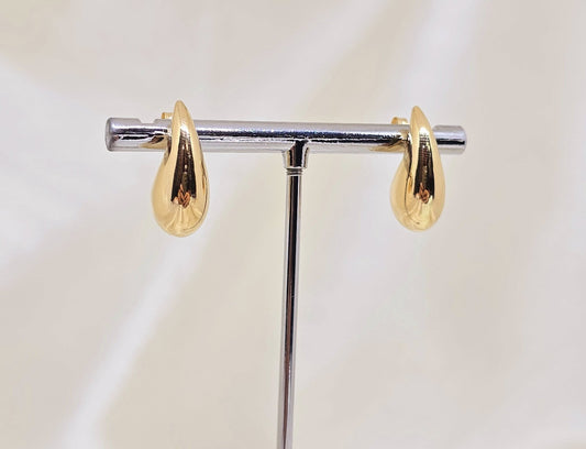 Teardrop Stud Earrings