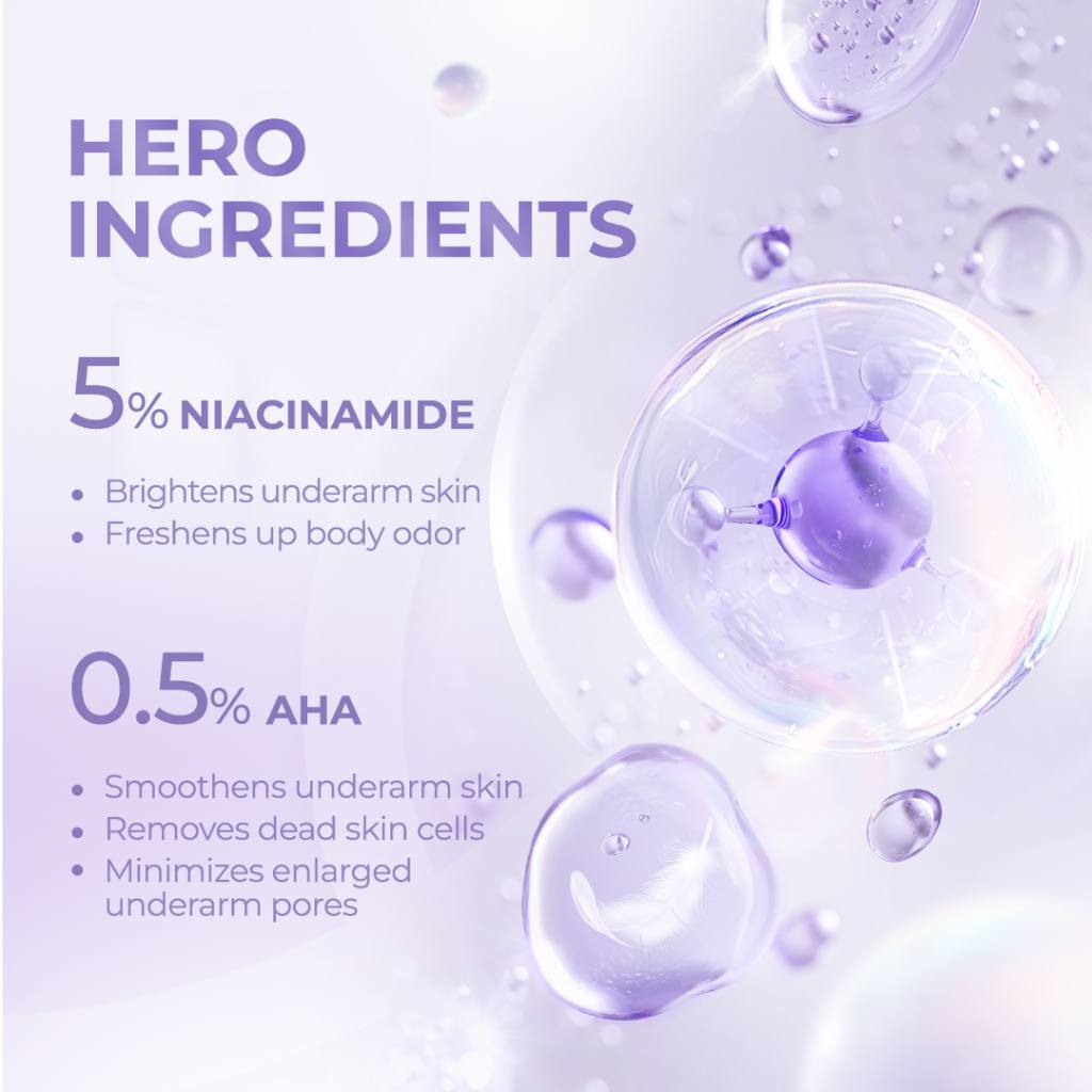 Grace and Glow Bright & Smooth Deodorant Serum 50mL