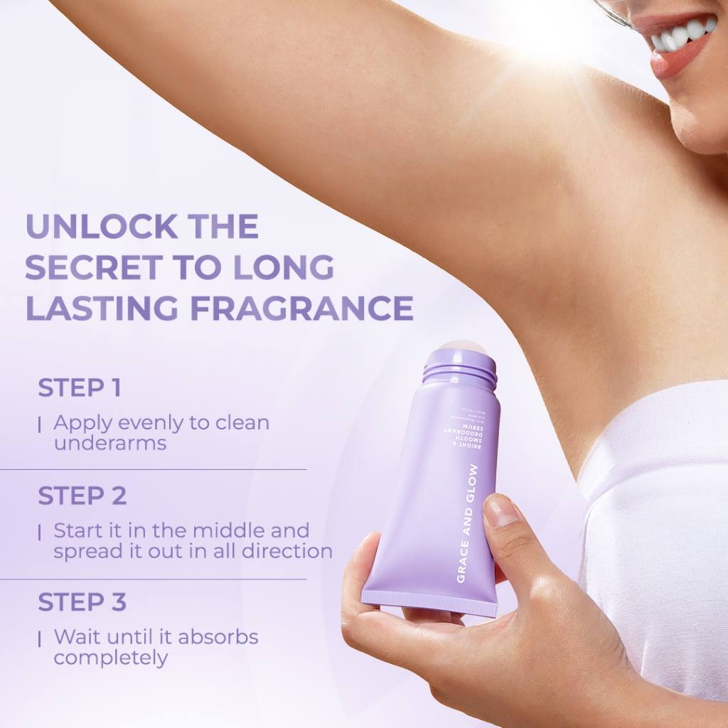 Grace and Glow Bright & Smooth Deodorant Serum 50mL
