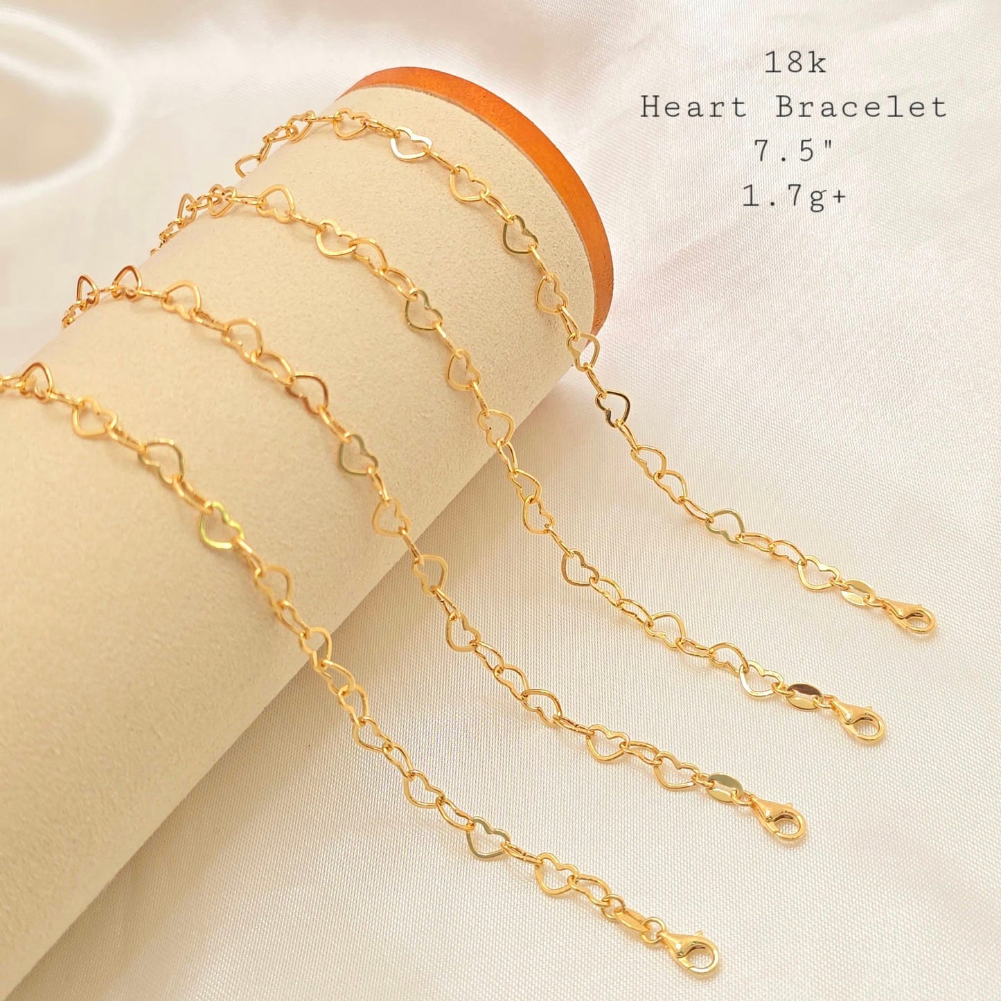 Heart Gold Bracelet