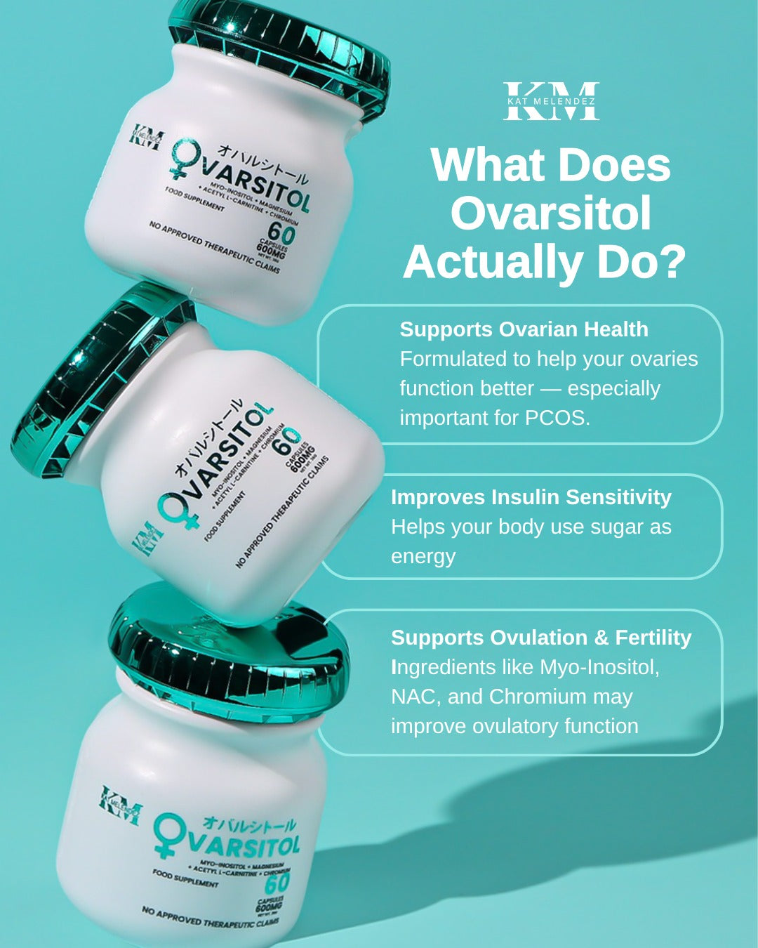 KM Ovarsitol 600mg / 60caps