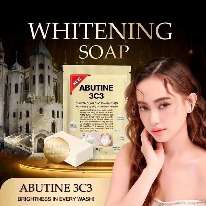 Abutine 3C3 Face & Body Whitening Soap 80g