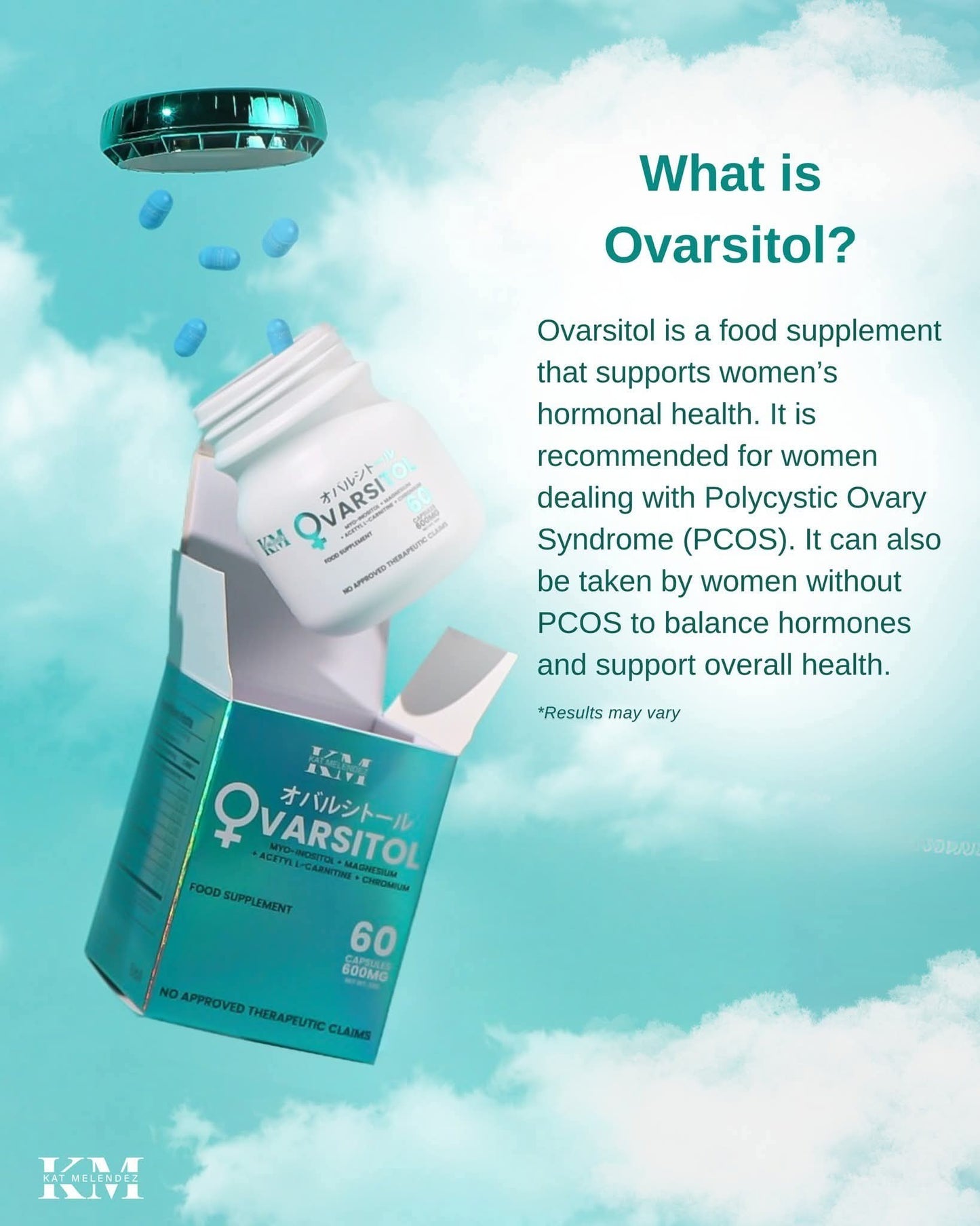 KM Ovarsitol 600mg / 60caps