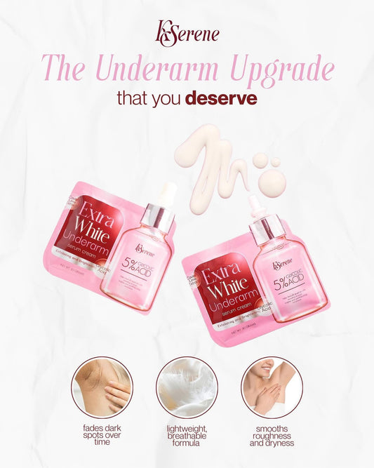 KSerene Extra White Underarm Serum Cream 30g