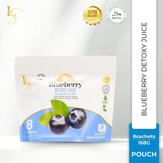 Luxe Slim Blueberry Detoxy Juice