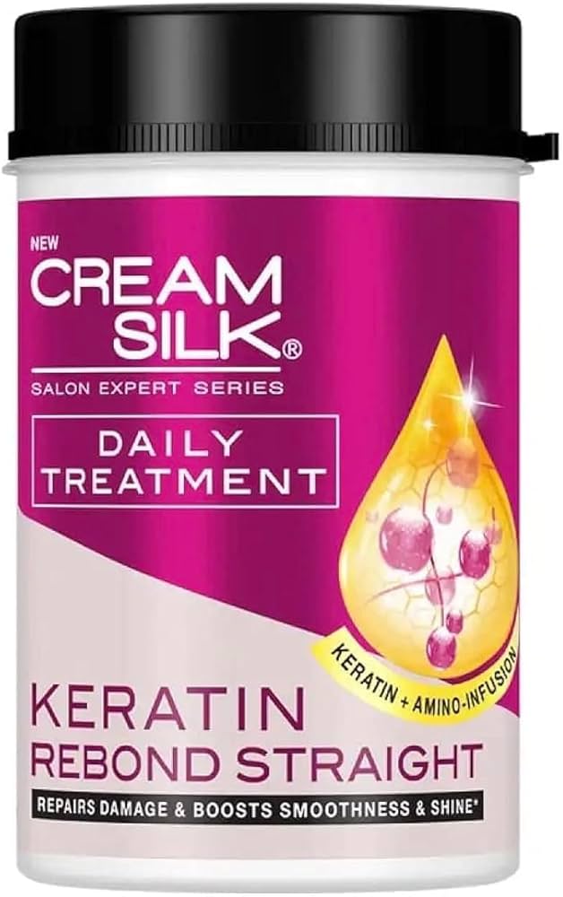 Cream Silk Keratin Rebond Straight 650mL