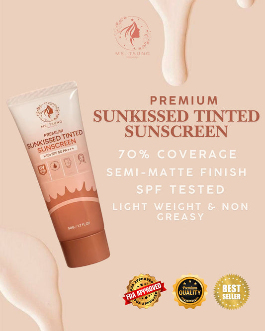 Ms Tsung Premium Sunkissed Tinted Sunscreen SPF50 PA+++