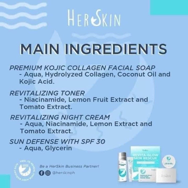 HerSkin REVITA Glow Skin Rescue Kit