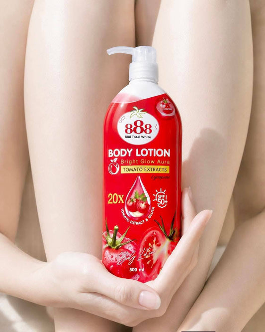 888 Body Lotion Bright Glow Aura SPF 50+ 500mL