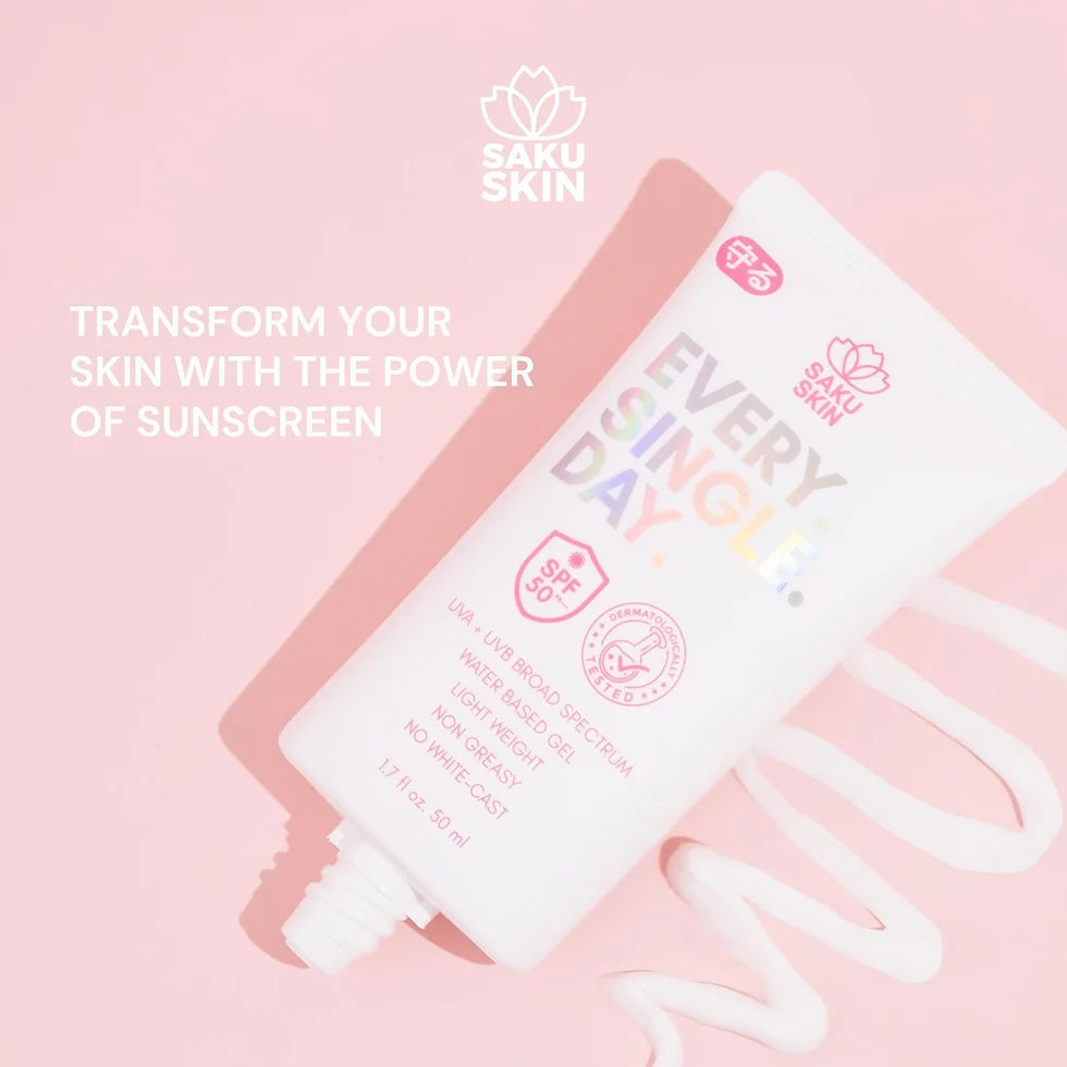 Saku Skin Sunscreen SPF50 PA+++ 50mL