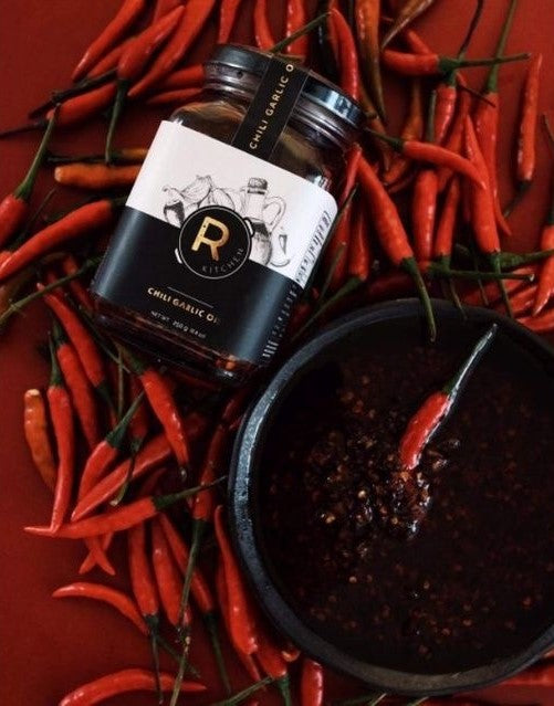 R Kitchen Chili Garlic Oil 250g