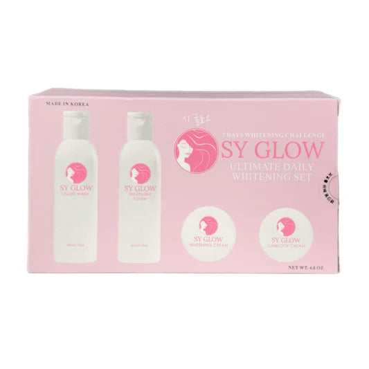 SY Glow Ultimate Daily Whitening Set ( Made in Korea)