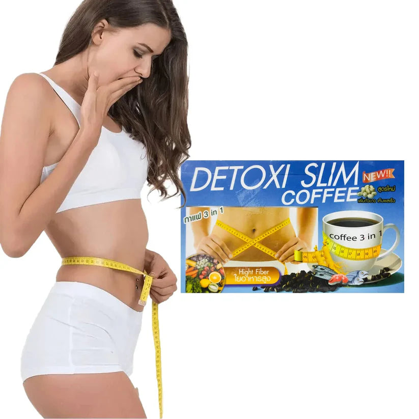 Detoxi Slim High Fiber 3 in 1 Coffee