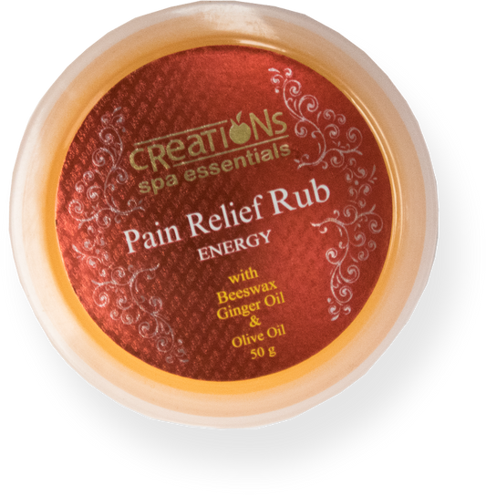 Creations Spa Essentials Pain Relief Rub – Energy 50g