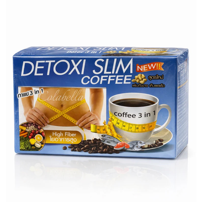 Detoxi Slim High Fiber 3 in 1 Coffee