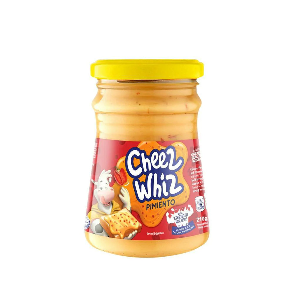 Cheez Whiz Pimiento Jar 210g