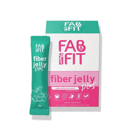 FAB & FIT Fiber Jelly Plus Apple and Blueberry Extract