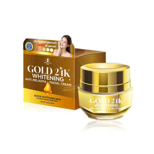 Precious Skin GOLD 24K Whitening Anti-Melasma  Facial Cream 15g